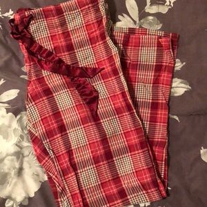 Red Plaid Pajamas